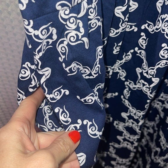 Vicki Wayne Women's 2X Soft & Comfortable Button Up Dress SS w/Pockets - Picture 4 of 7